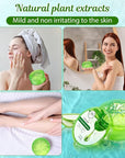 8 Pcs Organic Aloe Vera Gel Fresh Aloe Gel Moisture Hydrates Moisturizing Aloe Vera for Face Body
