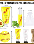 144 Pcs Softball Lip Balm Hand