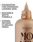 Matte Foundation Money - Long-Lasting Makeup Foundation with