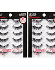 Ardell Demi Wispies False Eyelashes Multipack – Natural Lashes Wispy with Invisiband for Lightweight Comfort, 6 Pairs x 2 Pack