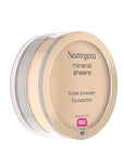 Neutrogena Mineral Sheers Lightweight Loose Powder Makeup Foundation with Vitamins A, C, & E, Sheer to Medium Buildable Coverage, Skin Tone Enhancer, Face Redness Reducer, Nude 40,.19 oz (Pack of 2)