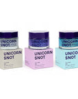 UNICORN SNOT Holographic Face Glitter & Body Glitter Gel | Holiday Glitter Makeup: Stocking Stuffers & Christmas Gift | Hair Glitter, Vegan & Cruelty-Free, 1.7 oz 3-Pack (Disco/UV/Sky)