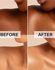 Body Shimmer Oil, Waterproof Long Lasting Moisturizing Bronze Gold #01) 1oz