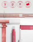 Mirabella Luxe Advanced Formula Matte Lip Gloss, Richly Pigmented Long-Wear and Full-Coverage Liquid Lipstick, Matte Lipstick for Women Stays Put and Won't Dry or Crack Lips, Classic