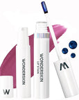 Wonderskin Wonder Blading Lip Stain Peel Off and Reveal Kit - Long Lasting, Waterproof Nude Lip Tint, Transfer Proof Natural Makeup Stain Kit (Bella)