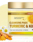 Turmeric kojic acid cleansing pads,