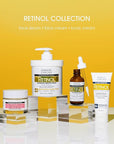 Advanced Clinicals Retinol Body Cream + Encapsulated Retinol Face Moisturizer 2pc Skincare Set For Women & Men To Reduce Appearance Of Wrinkles + Fine Lines & The Look Of Crepey Skin, 2pc Set