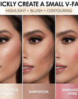 3 Pcs Face Contour Sticks Set, Shades with