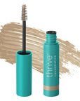 Thrive Causemetics Instant Brow Fix Semi-Permanent Eyebrow Gel, Waterproof Tinted Eye Brow Gel with Vitamin B5, Smudge-Proof, Vegan & Cruelty Free, Christina (Light Blonde)
