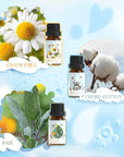 Laundry Fragrance Oils Set, Essential Oil for Diffuser, Aromatherapy Gift, Clean Scent Diffuser Oil, Use with Wool Dryer Balls,Chamomile, Fresh Cotton, Sage, Cedar, Lavender, Cherry Soap