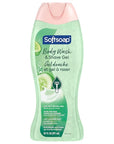 Softsoap Moisturizing Body Wash and Shave Gel, Cool Cucumber Scent, 20 fl oz Bottle