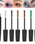 Maydear Waterproof Colored Mascara Set – Long-Lasting, Cruelty-Free, Vegan Eye Makeup for Women (6 Colors)