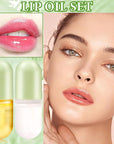 Lip Plumper Set,Lip Plumper Oil Gloss Night