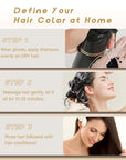 Silver Gray Hair Dye, Hair Dye Shampoo 3 in 1, Silver Hair Shampoo, Hair Color Shampoo for Gray Hair, Champu Para Canas & Shampoo Para Canas Mujer