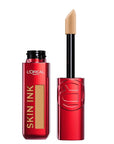 L'Oreal Paris Infallible Skin Ink 2-in-1 Foundation Concealer Hybrid Face Makeup, up to 48HR Transfer-Resistant with Buildable Light to Full Coverage, 325 Tan Warm