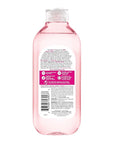 Garnier Micellar Water with Rose Water and Glycerin, Hydrating Facial Cleanser & Makeup Remover, For All Skin Types, Vegan, Cruelty Free, 13.5 Fl Oz (400mL), 1 Count