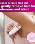 Philips Beauty Satinelle Essential Compact Hair Removal Epilator for Women, BRE235/04 (Corded Use Only)