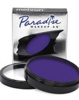 Mehron Makeup Paradise Makeup AQ Pro Size | Stage & Screen Performance, Face & Body Painting, Beauty, Cosplay, and Halloween | Water Activated Face Paint, Body Paint 1.4 oz (40 g) - Violet