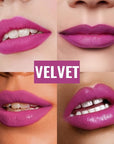 Oulac Violet Soft Matte Lipstick| Lipstick & Blush Duo| Velvet Smooth Lip Stick| Highly Pigmented & Misty Texture| Full Coverage Lip Stains Enriched with Rose Oil| Vegan & Clean Beauty| Y11