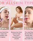 Hair identifier Spray for Face Shaving, Skin Body Hair Identifying Spray With Razors, Moisturizing and Skin Care Dermaplaner Spray, Women Dermaplaning Tool for Face