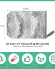 Phogary 8 facial body washcloths,