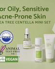iUNIK Centella Mini Set Travel-Friendly Skincare calming