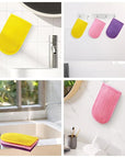 3 Pieces African Net Sponge Exfoliating Mitts Exfoliator Gloves Visibly Lift Away Dead Skin, Great for Spray Tan Removal or Keratosis PilarisExfoliating Mitts (Pink,Yellow,Purple)
