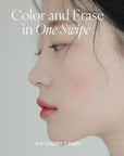 PLAT LIPS 918 CHERRY CANDY, Lip & Cheek, Lightweight, Naturally Dewy+ Glowy Finish, Blendable & Buildable Formula (1.2g, 0.003 oz.)