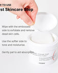 COSRX BHA Toner Pads, 70 Sheets, Exfoliating Pads for Dead Skin & Blackheads, Minimize Pores, Prevent Breakouts, Improve Skin Texture, Korean Skin Care