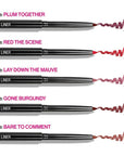 wet n wild Perfect Pout Matte Retractable Gel Lip Liner Pencil, Rich Creamy Long Lasting Color, Well-Defined and Flawless Application, Vegan & Cruelty-Free - Red Bare To Comment
