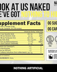 Naked Energy - Pure Pre Workout Powder for Men and Women, Vegan, Unflavored, Healthy Pre Workout - No Added Sweeteners, Colors Or Flavors - 50 Servings