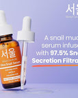 SeoulCeuticals Korean Skin Care 97.5% Snail 1oz