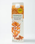 Gramiyaa Cold Pressed Non Toasted Sesame Oil for Cooking | 33.81 FL OZ (1L) | 100% Raw, Chemical Free, Wood Pressed Sesame Oil