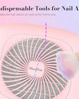 MelodySusie Nail Art Dusting Brush,Dust