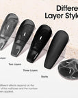 Gellen Black Gel Nail Polish