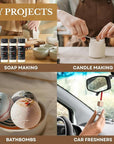 Scentia Fall Essential Oils for Diffuser with 3 Cozy Scents: Autumn Spice, Thanksgiving Blend & Pumpkin Boo - 20ml Aromatherapy Oils for Home, Candles & DIY - Perfect Fall Gift