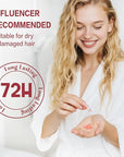DEMIKI Hair Oil For Frizzy Hair With Coconut Oil - Hair Treatment For Dry Damaged Hair, Hair Perfume Oil For Curly Hair, Frizz Control Hair Care Products, Mini Bottles Hair Oil For Damaged Hair, 12pcs