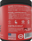 Bucked Up - Woke - HIGH STIM Pre Workout - Best Tasting - Focus Nootropic, Pump, Strength and Growth, 30 Servings (Rocket Pop)