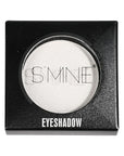 ISMINE Single Eyeshadow Powder Palette Shimmer Pearl White, High Pigment, Longwear Single White Eye Makeup for Day & Night (#01)