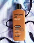 b.tan Sun Tanning Lotion | Tan Accelerator - Best Tinted Browning Cream, Brown Intensifier Bronzing Lotion, No SPF, Packed with DHA Boosters, Mango Butter & Peptides, Austrailian Brand, 8.45 Fl Oz