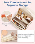 Bagsmart travel makeup bag large