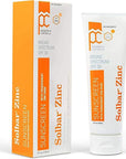 SOLBAR Sunscreen Zinc Unscented Transparent Cream SPF 38, 4 oz