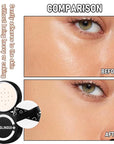 Full Coverage Liquid Foundation Makeup Set,Oil Control Concealer