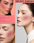 Matte Soft Liquid Blush,Waterproof Long Lasting Moisturizing Velvet Blushes Makeup(#05)