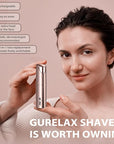 Facial Hair Remover for Women(Gen 3 Pro), Eyebrow Facial Trimmer, Luxury 2 in1 Hair Removal Device for Face, Lip, Nose, with Replacement Heads