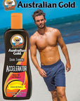 Australian Gold Dark Tanning Accelerator Lotion, 8.5 Fluid Ounce