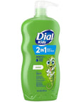 Dial Kids 2-in-1 Body+Hair Wash, Melon Scent, 24 fl oz (Pack of 4)