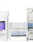 Advanced Clinicals Hyaluronic Acid Face Moisturizer Gel Cream + Hyaluronic Acid Body Cream 2pc Hydrating Skincare Set For Women & Men To Reduce Appearance Of Dry Skin, Wrinkles, & Fine Lines, 2pc Set