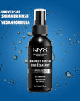 NYX PROFESSIONAL MAKEUP Makeup Setting Spray - Radiant Vegan Formula