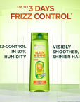 Garnier Fructis Sleek & Shine Shampoo, Conditioner + Anti-Frizz Serum Set for Frizzy, Dry Hair, Argan Oil (3 Items), 1 Kit (Packaging May Vary)